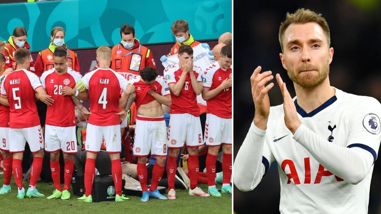 Denmark Soccer Player Christian Eriksen COLLAPSES, CPR Performed On