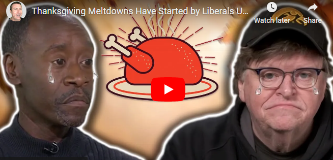 Thanksgiving Meltdowns Have Started By Liberals Upset About White