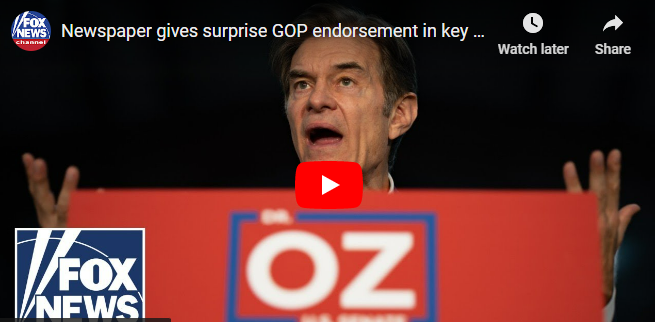 Leftist Newspaper Gives Surprise Gop Endorsement In Key Pennsylvania Senate Race Whatfinger 