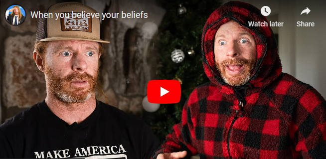 Humor-Satire: When you believe your beliefs - Awaken with JP - Choice Clips