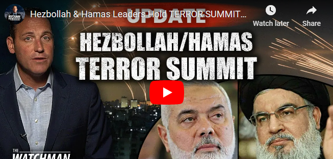 Hezbollah And Hamas Leaders Hold TERROR SUMMIT. Iran Ring of Fire ...