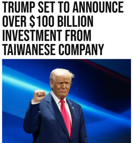 LIVE NOW: President Donald Trump announcement on investments